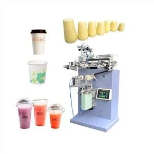 Tek Kullanımlık Bardak Serigrafi Baskı Makinesi